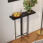 Konsoollaud, rustikaalne diivanilaud, puidust, k&uuml;ljelaud, koridorilaud, koridorim&ouml;&ouml;bel esikusse, fuajeesse, koridori, elutuppa, lihtne kokkupanek (Noro, 60 cm/23.6 tolli)