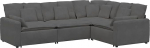 Model3321168 Moodul diivan tumehall Corduroy kangas 317 x 217 x 64 cm peredele ja s&otilde;pradele