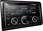 Pioneer FH-S720BT CD-raadio 2DIN CD-raadio koos Bluetoothi k&auml;ed-vabad s&uuml;steemiga, AUX- ja USB-&uuml;hendusega ees.