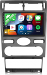 2G + 64G CAMECHO autoraadio Ford Mondeo 3 2004-2007 luukp&auml;ra koos Navi Carplay Android autoga, Android 13 9-tolline puuteekraaniga autoraadio WiFi MirrorLink FM RDS Bluetooth + tagurduskaamera