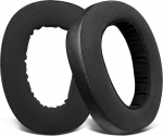 SOULWIT Nano Fabric asendusk&otilde;rvapadjad Sennheiser GSP500, GSP550, GSP600, GSP 670, EPOS H6 Pro, GSP601, GSP602 m&auml;nguk&otilde;rvaklappidele, asenduspadi m&uuml;raeristava m&auml;luvahuga