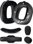 A40 TR Mod Kit - Astro Gaming A40 TR peakomplektiga &uuml;hilduv Defean asendusk&otilde;rvapadjad ja peapael Astro Gaming A40 TR peakomplektiga &uuml;hilduvad k&otilde;rvapadjad M&uuml;ra summutav vaht ekstra paksus (must valk ja veluur)