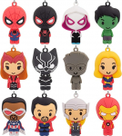 Hallmark Marvel Countdown kalendri miniatuurne j&otilde;ulupuu komplekt koos 12 mini kaunistusega (0003HCM0915)