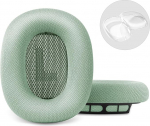 TSYUCXH Ersatz-Ohrpolster f&uuml;r Apple AirPods Max Kopfh&ouml;rer, Netzstoff-Ohrpolster mit Memory-Schaum und Magnet f&uuml;r AirPod Max + weiche TPU-Schutzh&uuml;lle f&uuml;r Airpod Max