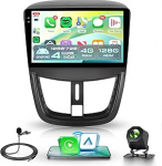 4G+128G juhtmevaba Carplay Android autoraadio Peugeot 207 2006-2015 jaoks