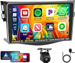 [4G + 64G] Inefala Android 15 autoraadio Toyota RAV4 2007-2012 traadita Carplay Android autole, 9-tolline puuteekraaniga raadio Bluetooth GPS WiFi RDS/FM SWC tagurduskaamera mikrofoniga
