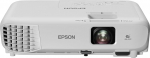 Epson EB-W06 3LCD projektor (WXGA 1280x800p, 3700 lumeni valge ja v&auml;rviline heledus, kontrastsuhe 16 000:1, valikuline WiFi, HDMI)