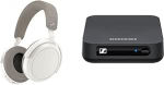 Sennheiser Momentum 4 juhtmevabad k&otilde;rvaklapid Bluetooth White & BT T100 Bluetooth audiosaatja Hi-Fi v&otilde;i koduse meelelahutuse jaoks mustad