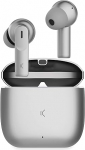 KSIX Meteor juhtmevabad Bluetooth k&otilde;rvaklapid, HD-k&otilde;ned, ENC-m&uuml;rasummutus, metallist laadimiskohver, t&otilde;elised juhtmevabad stereok&otilde;larid, 32 tundi aku kestvust, h&auml;&auml;lassistent, veekindel, h&otilde;bedane