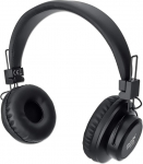 Manhattan Sound Science Bluetooth&reg; k&otilde;rvaklapid 3,5 mm pistikupesaga, supraauraalne disain, must