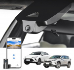 mangoal Front 4K & Rear 1080p Dash Cam Custom Fit for Toyota RAV4 & RAV4 Hybrid 2019 2020 2021 & RAV4 Prime 2021-2024 & Venza 2021-2024 (Model A), LE Limited Premium XLE TRD, UHD 2160P 1288888GB Card