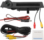 GNXfixt HD 1080P auto tagantvaate kaamera F20 F21 F22 F23 F45 F46 F87 x1 F48 F30 F31 F34 F32 F36 F82 X3 F25 F10 F11 F07 F06 F12.1 fin70&deg; lainurk, &ouml;&ouml;n&auml;gemine, IP68 veekindel