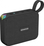 Kenwood AS-60BT-B Kaasaskantav Bluetooth-k&otilde;lar 5W TWS Stereo, IPX7 veekindel, passiivne radiaator, LED-efekt, aku kuni 8,5 h, kompaktne ja kerge disain, &uuml;hendus 10 m, mustas toonis