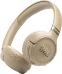 JBL Tune 680 NC Kabellose On-Ear-Kopfh&ouml;rer mit adaptivem Noise-Cancelling, Smart Ambient, Bis zu 76 Stunden Akkulaufzeit mit Schnellladefunktion, Google Fast Pair, Microsoft Swift Pair, Beige