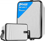 600W v&auml;ljas Bluetooth-k&otilde;lar, traadita s&uuml;nkroonimine k&otilde;larite vahel, v&otilde;imas bass, seinale paigaldatud terrassile, verandale, lehtedele, garaažile, pakett 2, valge (MZ-658)