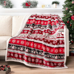 PAVILIA Premium Christmas Sherpa viskevaip J&otilde;uludekoratsioon P&otilde;hjap&otilde;der Fleece Pluus soe hubane p&ouml;&ouml;ratav mikrofiiberist puhkekate 50x60cm