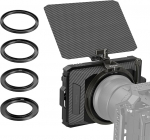SMALLRIG Mini Matte Box Lite top lipuga DSLR ja peegelkaameratele, &uuml;hildub 67 mm/72 mm/77 mm/82 mm/95 mm objektiividega, kaasas filtri lisa - 3575