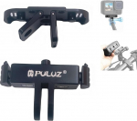 PULUZ Magnetisches, faltbares Stativ-Halterungs-Basisadapter-Kit f&uuml;r GoPro Hero 13 12 11 10 9 8 Max, Schnellspanner-Montageunterst&uuml;tzung, kompatibel mit Stativ, Selfie-Stick und anderem Kamerazubeh&ouml;r
