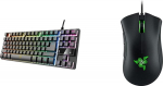 Trust Gaming 24068 klaviatuur koos TKL Design GXT 833 Thado - valgustatud klaviatuur saksa QWERTZ paigutusega & Razer DeathAdder Essential (2021) - Essential m&auml;nguhiir optilise 6400 DPI sensoriga