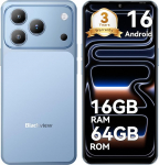 Blackview Wave 7C nutitelefon ilma lepinguta, Android 16 nutitelefonid 32MP + 13MP AI kaamera, 16GB + 64GB/2TB, 6,56-tolline mobiiltelefon odavalt, 5000 mAh Simlock-Free mobiiltelefonid, 4G Dual SIM / Face ID
