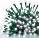 EMOS LED Fairy Lights k&uuml;lmvalge sise- ja v&auml;litingimustes kasutamiseks, 18 m pikk IP44 j&otilde;uluvalguse valgustus 180 LED-iga + 5 m kaabel ja toiteallikas, 8 režiimi ja 6-tunnine taimerfunktsioon, peo, j&otilde;ulude jaoks.