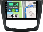 [4GB + 64GB] Android 14 autoraadio Renault Kadjarile (2015-2019)-[Integreeritud CarPlay/Android Car/DSP/GPS]-9-tolline IPS 2.5D kaamera + MIC-DAB/roolijuhtimine/peeglilink/Bluetooth 5.0/360