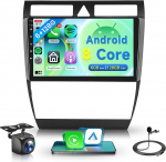 6G+128G 8 Core Wireless Carplay Android autoraadio Audi A6 C5 1997-2004 S6 1999-2004 RS6 2002-2006 9-tolline autoraadio koos Android auto navigatsiooniga GPS WiFi Mirror Link Bluetooth FM/RDS/DSP EQ Tagasi