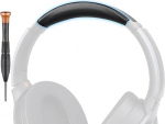 SOPROM asenduspeapael Sony WH-1000XM2 (WH1000XM2), MDR-1000X (MDR1000X) k&otilde;rvaklappidele, DIY peapaela lisatarvikud, mustad