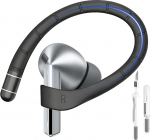 Adhiper Silikoonist k&otilde;rvakonksud Samsung Galaxy Buds 3 Pro, Buds 3 FE k&otilde;rvaklapid [Memory Titanium Alloy], Anti-Lost Sport k&otilde;rvaklapid Galaxy Buds 3 k&otilde;rvaklappidele koos kaelarihmaga + puhastuspliiatsiga (must)