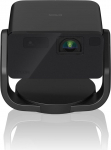 Epson EpiqVision EF-22B kaasaskantav mini laserprojektor, Full HD 1080, 3LCD, 1000 luumenit, kuni 150-tolline projektsiooniala, Bluetooth-k&otilde;lar, Chromecast, Google TV, statiiv, musta v&auml;rvi