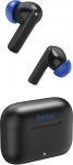 Hama Bluetooth k&otilde;rvaklapid (juhtmevabad, TWS k&otilde;rvaklapid, aktiivne m&uuml;rasummutus, k&otilde;rvaklapid koos laadimisjaamaga, ENC, k&otilde;rvaklapid, USB-C kiirlaadimine, Bluetooth k&otilde;rvaklapid, rakenduse/k&otilde;nejuhtimine, puutejuhtimine)