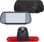 HD auto 170&deg; Caravan Transporter s&otilde;iduki parkimisabi s&uuml;steem pidurivalgustuse tagurduskaamera koos nurga reguleeritava asendusega Fiat Doblo 263 Van/Opel Combo Cargo Box/Estate jaoks