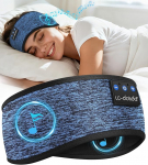 LC-dolida Sleep Headphones Bluetooth k&otilde;rvaklapid k&otilde;rvaklapid Headband, Ultra Soft Bed Headphones Sleep Headband Made of Bamboo Fibre koos k&otilde;larid, Lightweight Sleep Music Headband for Travel/Meditation/Yoga