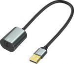 MEIRIYFA USB to Toslink optiline audioadapter, USB A 2.0 pesa SPDIF port digitaalne fiiberoptiline muundurkaabel s&uuml;learvutile arvuti PC - 0,35 m