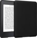 kwmobile Case Compatible with Amazon Kindle Paperwhite - Silicone eReader Cover Case Protective Case (for Models up to 2017) - Matte Black