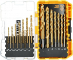 DEWALT DW1361 Titaanist puurimispiitide komplekt, 21-osaline