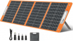 P&auml;ikesepaneel kokkupandav 100 W 18 V p&auml;ikesemoodul, paindlik p&auml;ikesepaneel Camping Portable monokristalline p&auml;ikesepaneelid, p&auml;ikeses&uuml;steemi komplekt koos C-t&uuml;&uuml;pi QC3.0-t&uuml;&uuml;biga haagissuvilate, telkimine, r&otilde;du, aed