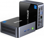 GMKtec miniarvuti Intel Core i7-1185G7 (kuni 4,8 GHz), 16 GB DDR4, 1 TB SSD, lauaarvuti miniarvuti, WiFi 6, Bluetooth 5.2, DP, HDMI, RJ45 2.5G, USB4.0.