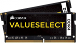 Corsair CMSX32GX4M2A2666C18 Vengeance 32 GB (2 x 16 GB) DDR4 2666 MHz 260 Pin SODIMM s&uuml;learvuti m&auml;lukomplekt - must
