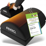 feela. Jalgpadi [v&otilde;rdlusv&otilde;itja] - Ergonoomiline jalahoidja Premium Foam Core & integreeritud soojuspadjaga - libisemisvastane, reguleeritava k&otilde;rgusega, lauatarvikud (must)