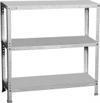 Simon Rack Comfort Raske riiul 1000 x 900 x 300 mm, maksimaalne koormus 100 kg, 3 reguleeritavat riiulit, keldri riiul, hoiuriiul, hall