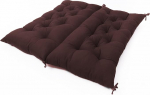 Dickes Outdoor-Bankkissen mit R&uuml;ckenlehne, 100 x 100 x 8 cm, Braun, f&uuml;r Garten, Terrasse, Schaukelbank, Sofa, Zuhause & B&uuml;ro, M&ouml;bel, wasserdicht, bequeme Sitzgelegenheit