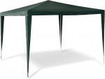 Relaxdays Gazebo Peotelk 2,5 x 3 x 3 m aiapaviljon telk Ruudukujuline telk 100% PE katusega, telk festivalidele v&otilde;i telkimiseks, terasraam, roheline.