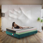 Comfy Line Equilibrium Double Memory Foam madrats, 160 x 190 cm, Zone Mattress 21 cm, 3-kihiline ortopeediline madrats, h&uuml;poallergeenne madrats, valmistatud Itaalias.