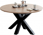 Edda 9 13554-130 S&ouml;&ouml;gilaud &uuml;mmargune pikendatav 130 x 130 x 78 cm Must teras / oksatammepuu