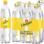 Schweppes Indian Tonic Water &uuml;hekordselt 6 x 1,25 L