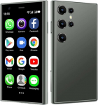 Cuifati S23 Pro nutitelefon 3.0-tolline 3D-klaas Ultra Thin WiFi Dual Kaamerad 3G Card Pocket Phone 8.1 parim varutelefon (must roheline)