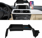 TTCR-II &uuml;hildub BMW 3 seeria F30 mobiiltelefoni hoidjaga 2015-2018, kohandatud sobilik alus BMW F30 nutitelefoni hoidjale 360&deg; p&ouml;&ouml;ratav reguleeritav mobiiltelefoni hoidja