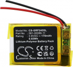 TCTK akud 170 mAh &Uuml;hildub [Garmin] Forerunner 245, Forerunner 245 Music Asendab 361-00086-11 FBA