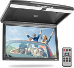 Pyle 15,6 Zoll Auto Monitor - Dachmonitor mit 1680x800 HD Bildschirm, HDMI, USB, SD & AV, IR & FM Transmitter, integreeritud Stereo Lautsprecher